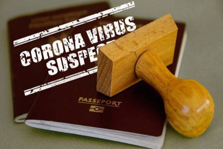corona virus covid 19 visa canceled